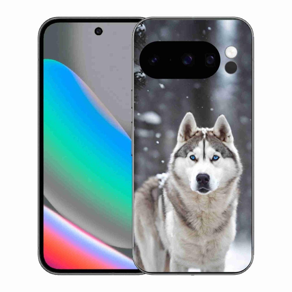 Gelový kryt mmCase na Google Pixel 10 Pro - husky 2
