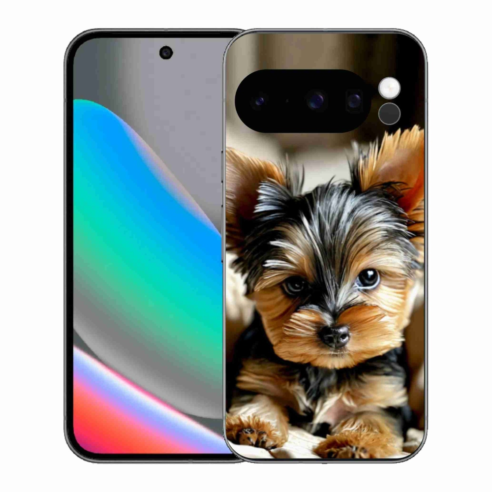 Gelový kryt mmCase na Google Pixel 10 Pro - jorkšír 11