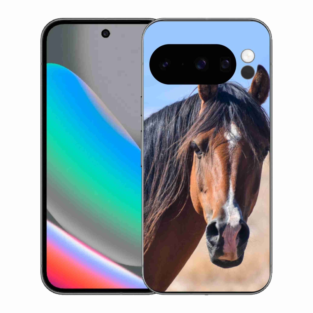 Gelový kryt mmCase na Google Pixel 10 Pro - klidný kůň