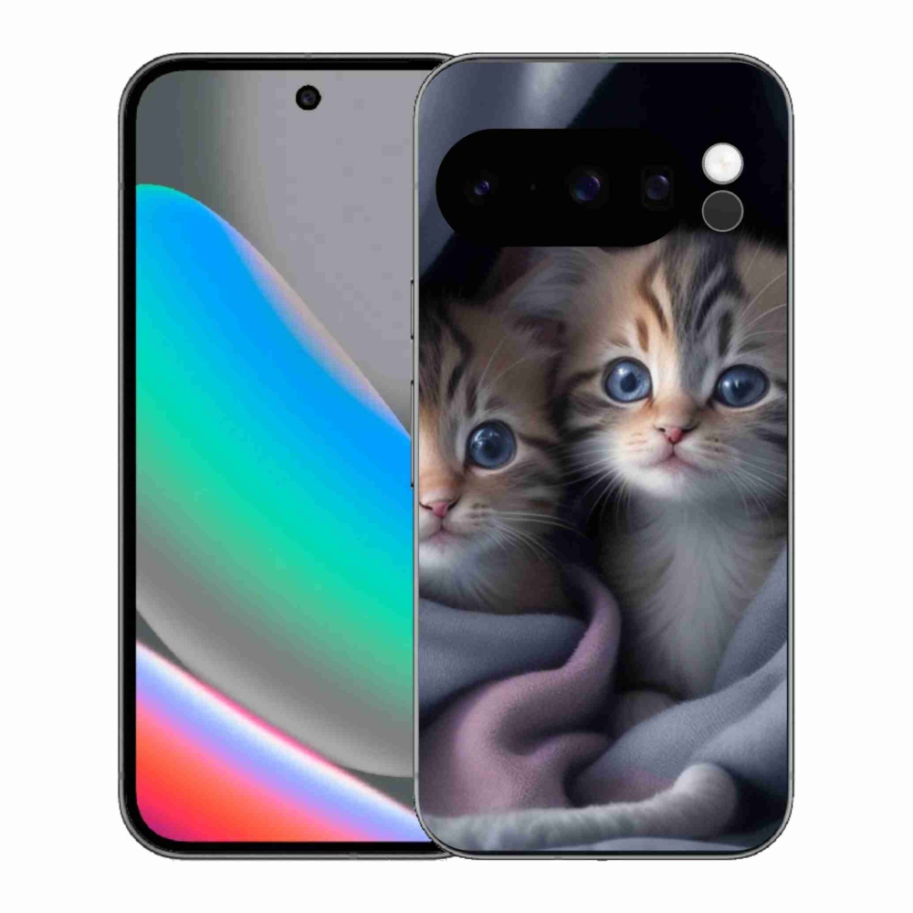 Gelový kryt mmCase na Google Pixel 10 Pro - kočičí duo 2