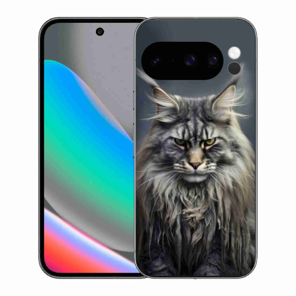 Gelový kryt mmCase na Google Pixel 10 Pro - kočíčí pohled 4