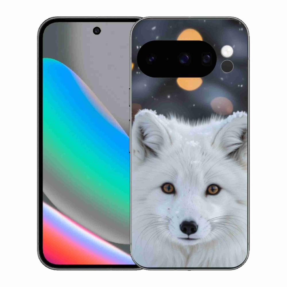 Gelový kryt mmCase na Google Pixel 10 Pro - liška polární
