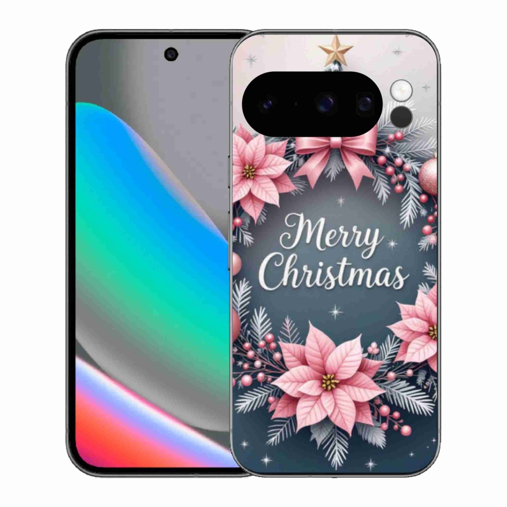 Gelový kryt mmCase na Google Pixel 10 Pro - merry christmas
