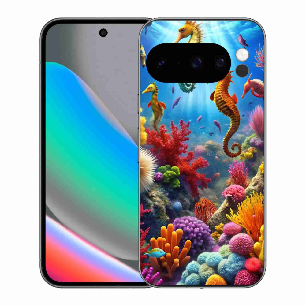 Gelový kryt mmCase na Google Pixel 10 Pro - mořský svět 3