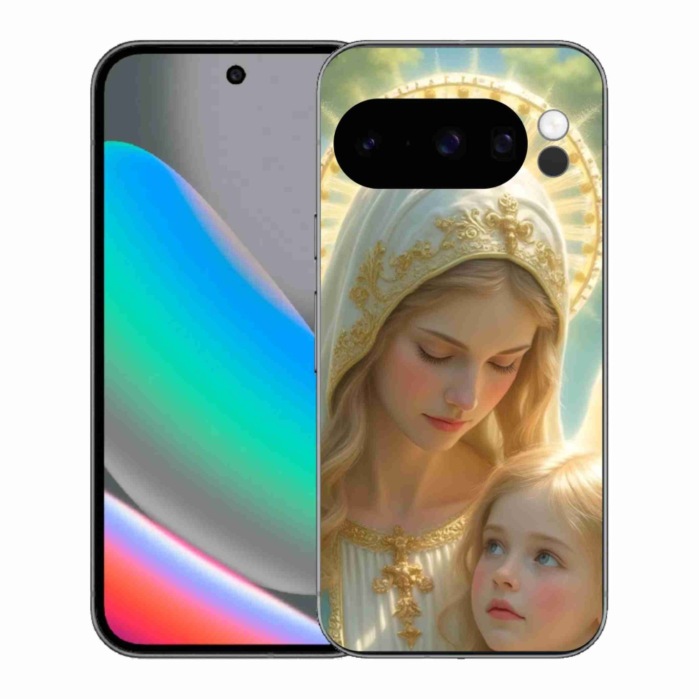 Gelový kryt mmCase na Google Pixel 10 Pro - náboženský motiv 2