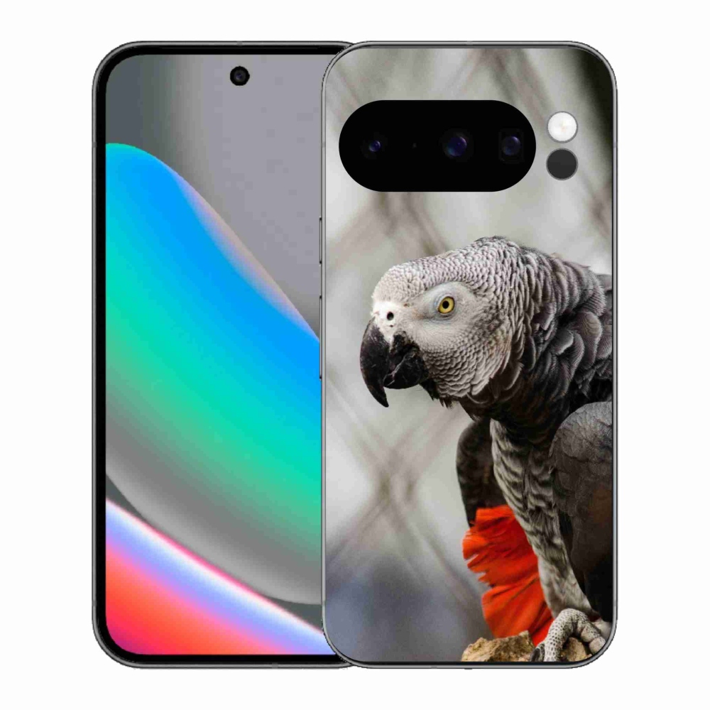 Gelový kryt mmCase na Google Pixel 10 Pro - papoušek žako 3