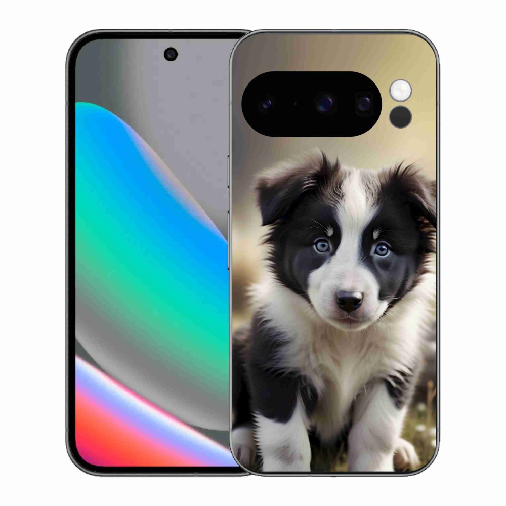 Gelový kryt mmCase na Google Pixel 10 Pro - roztomilá border kolie