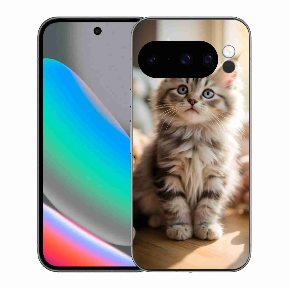 Gelový kryt mmCase na Google Pixel 10 Pro - roztomilé kotě 10