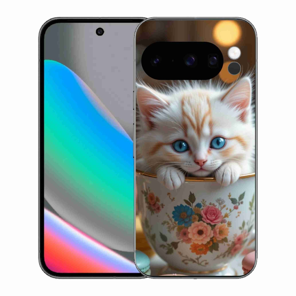 Gelový kryt mmCase na Google Pixel 10 Pro - roztomilé kotě 6