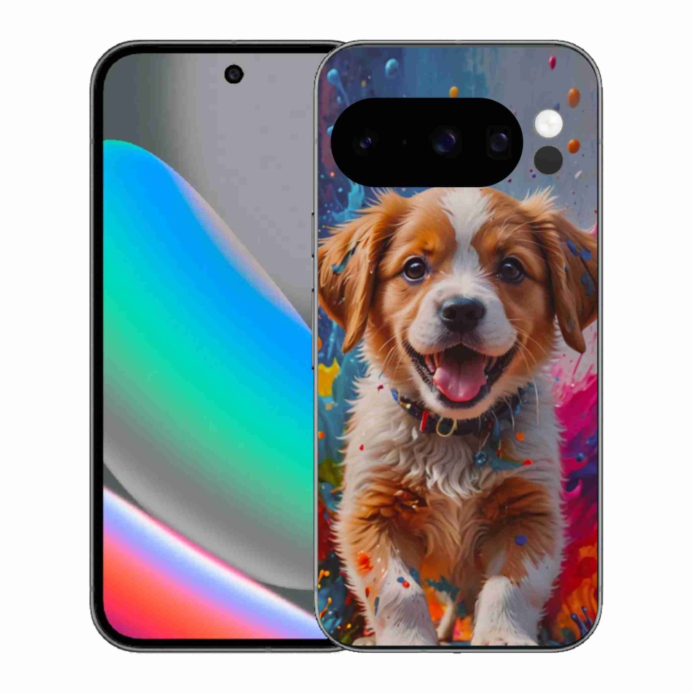 Gelový kryt mmCase na Google Pixel 10 Pro - roztomilé štěně 3