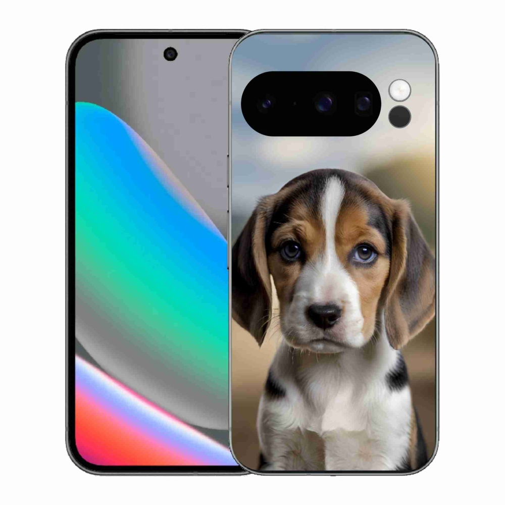 Gelový kryt mmCase na Google Pixel 10 Pro - roztomilý bígl