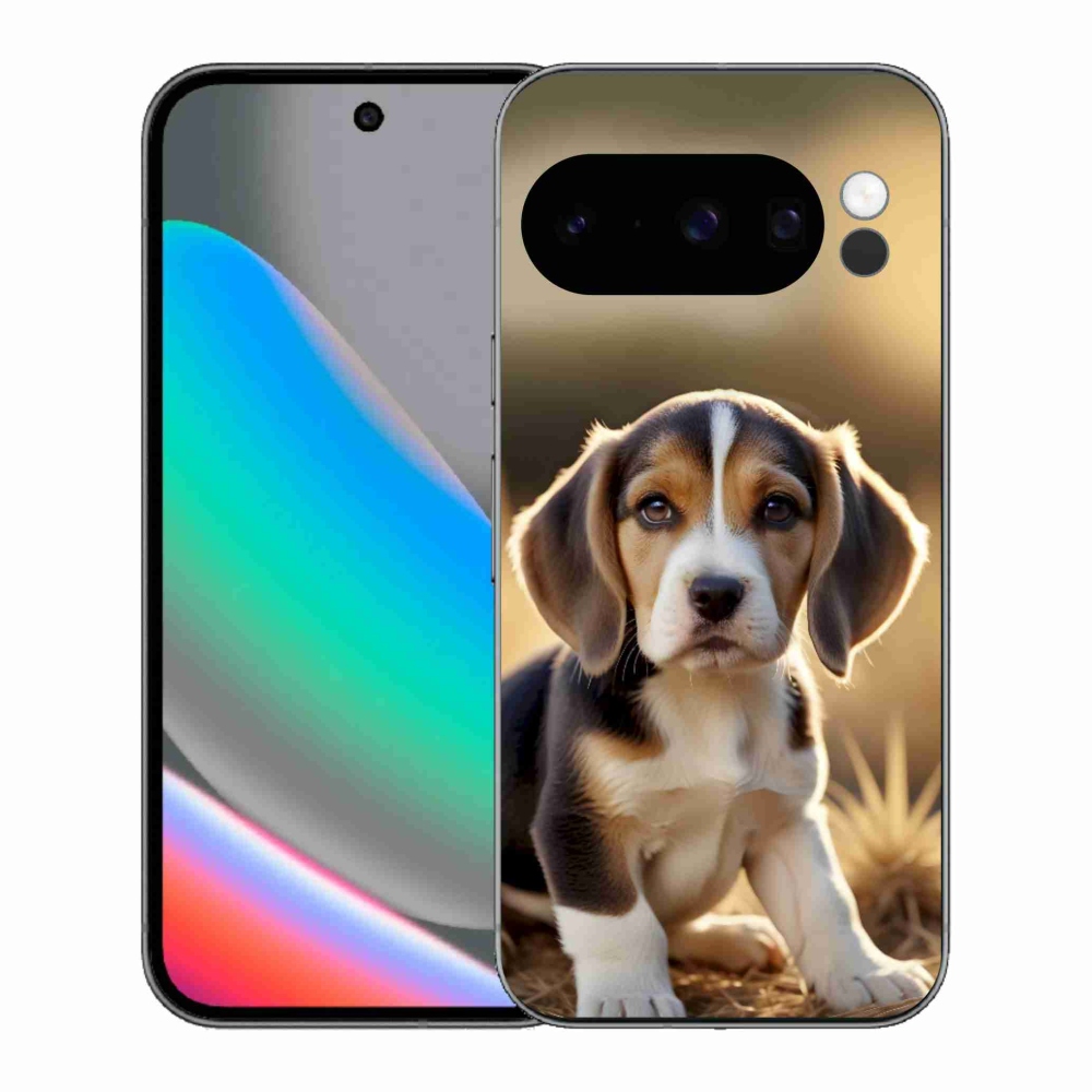 Gelový kryt mmCase na Google Pixel 10 Pro - roztomilý bígl