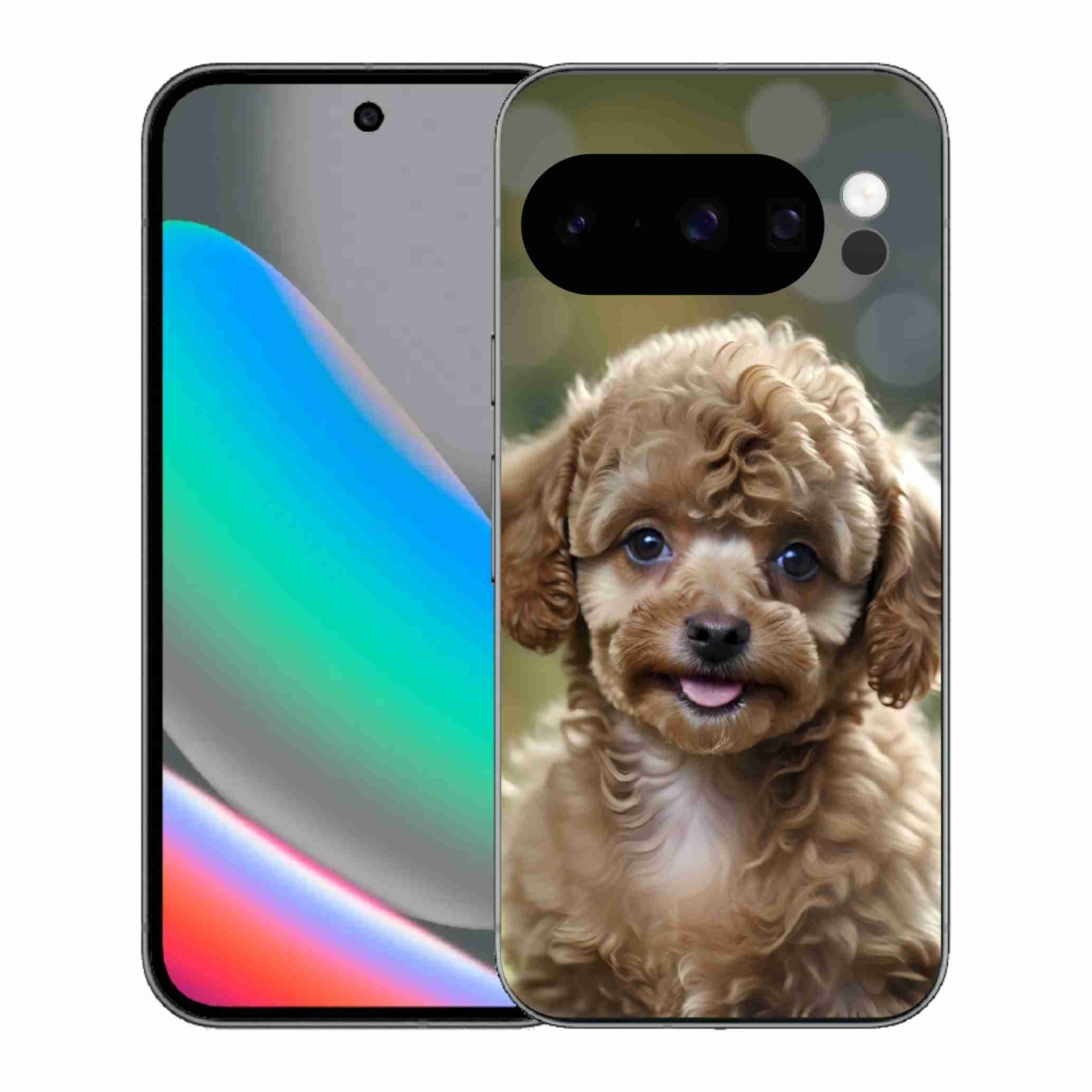 Gelový kryt mmCase na Google Pixel 10 Pro - roztomilý pudl
