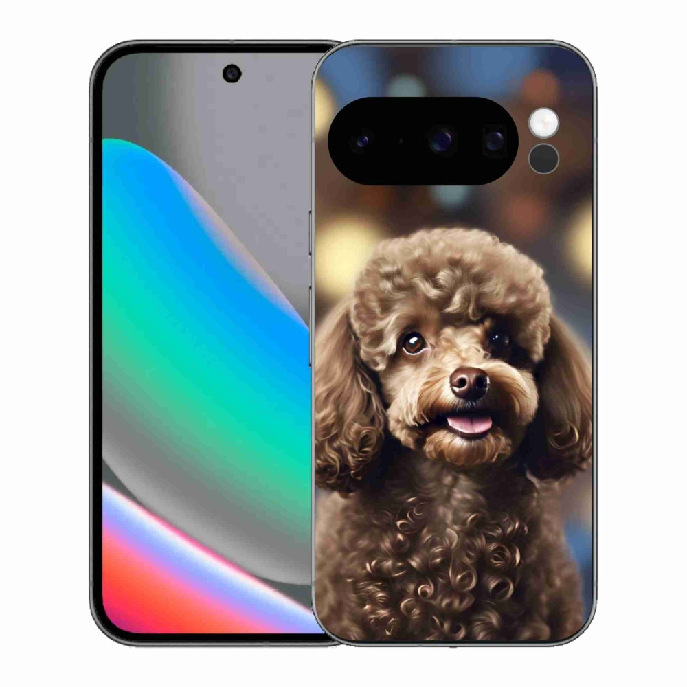 Gelový kryt mmCase na Google Pixel 10 Pro - roztomilý pudl