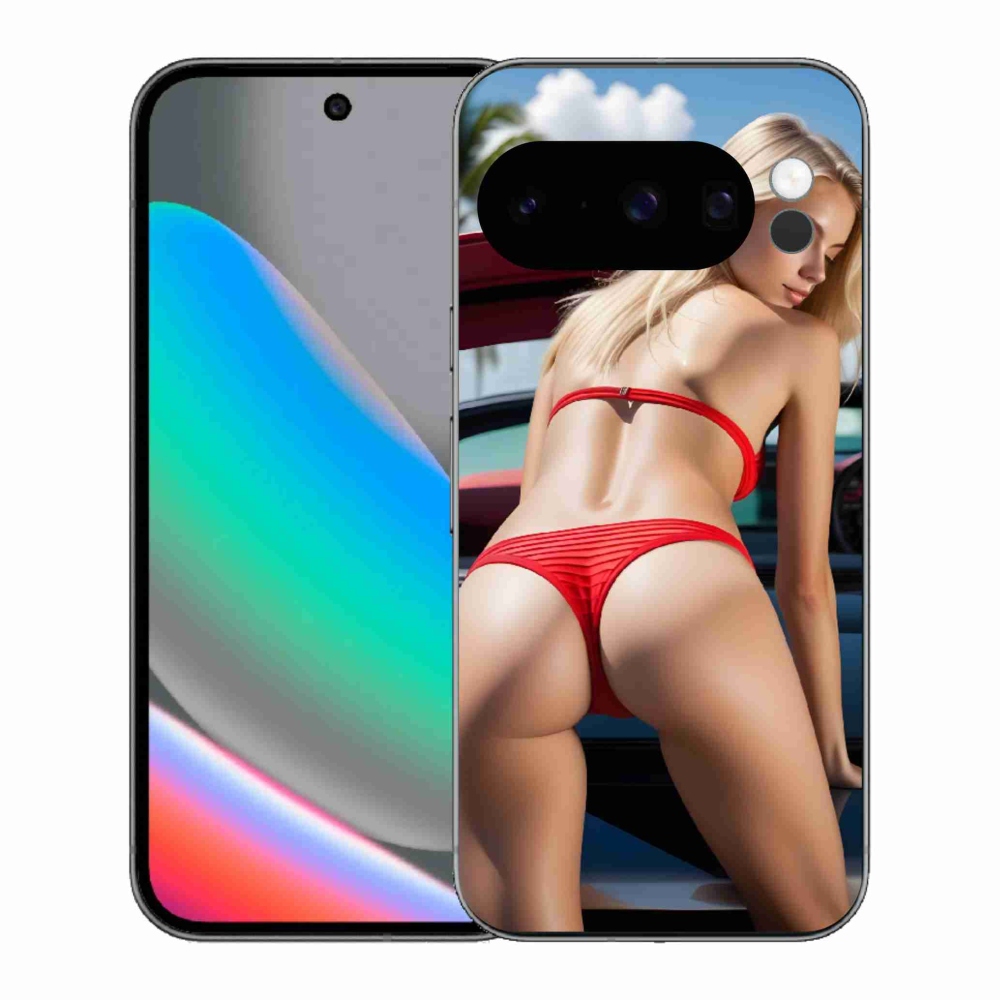 Gelový kryt mmCase na Google Pixel 10 Pro - sexy žena 2