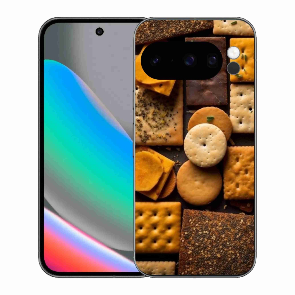 Gelový kryt mmCase na Google Pixel 10 Pro - sušenky