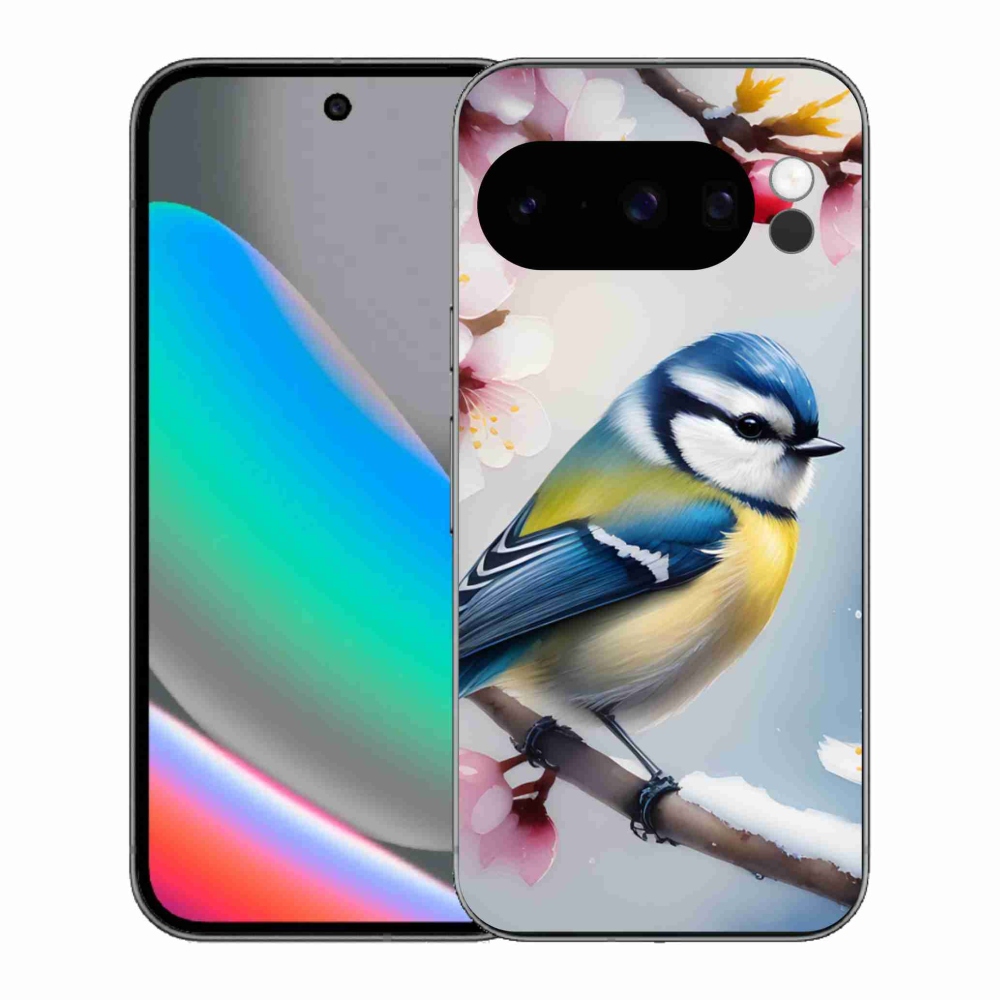 Gelový kryt mmCase na Google Pixel 10 Pro - sýkorka
