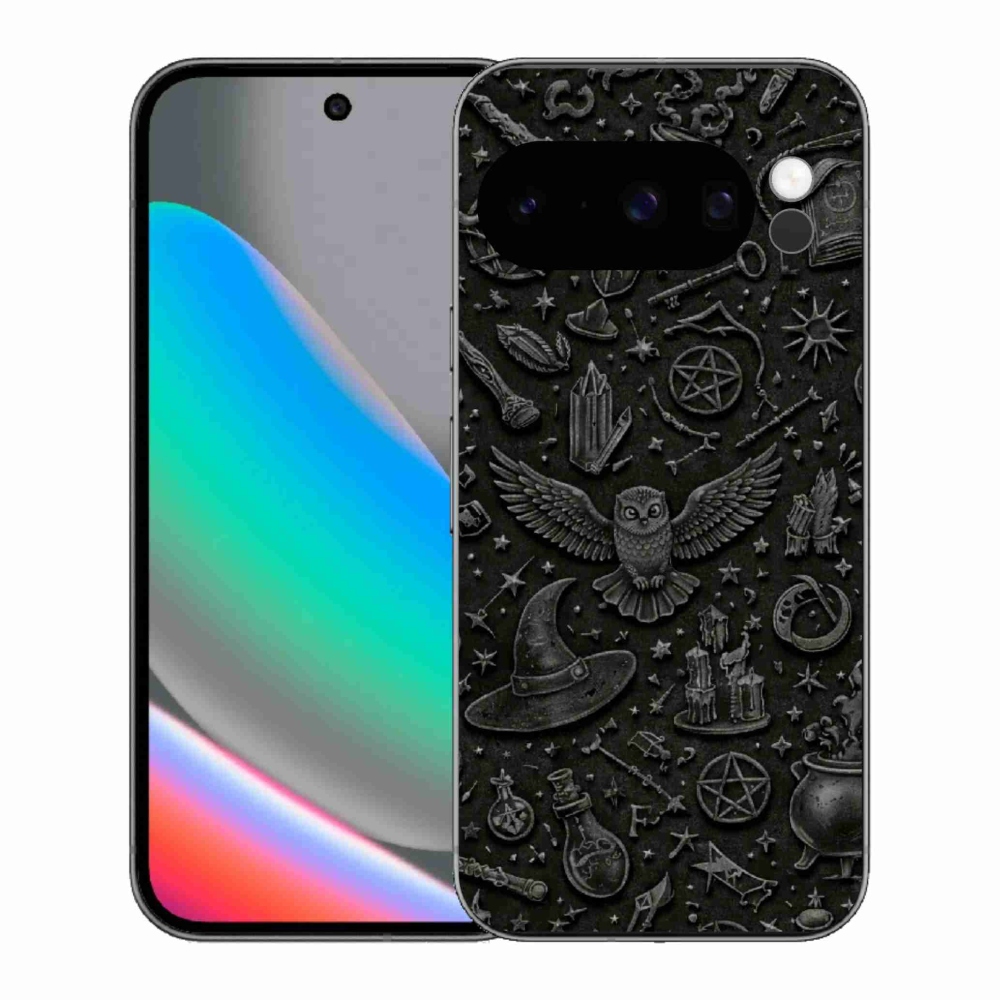 Gelový kryt mmCase na Google Pixel 10 Pro - tmavý magický svět
