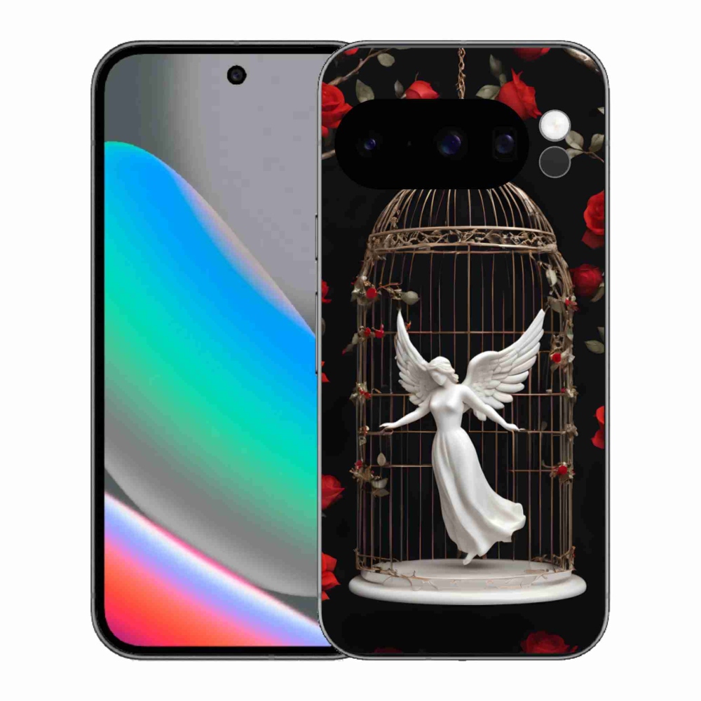Gelový kryt mmCase na Google Pixel 10 Pro - uvězněný anděl