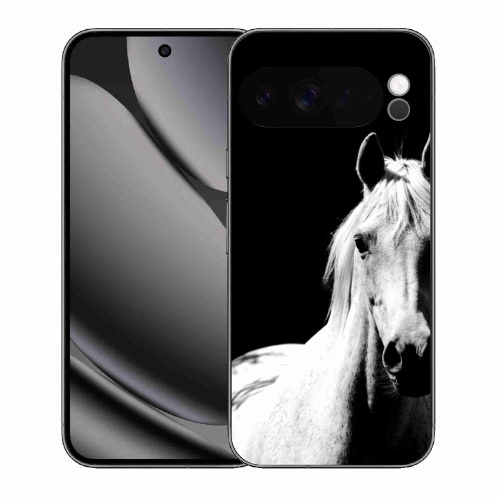 Gelový kryt mmCase na Google Pixel 10 Pro XL - bílý kůň 5