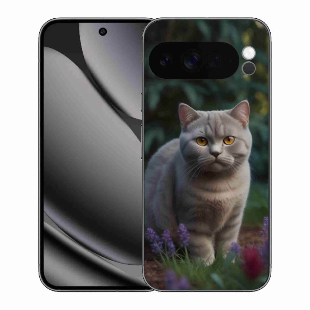 Gelový kryt mmCase na Google Pixel 10 Pro XL - britská kočka