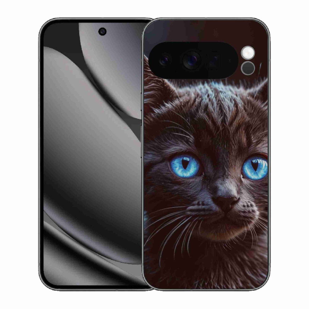 Gelový kryt mmCase na Google Pixel 10 Pro XL - černé kotě 2