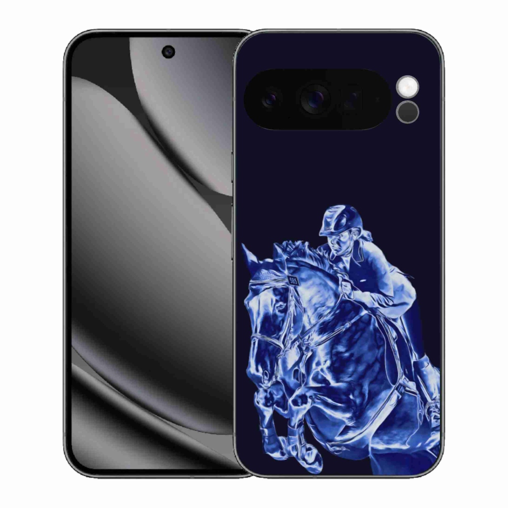 Gelový kryt mmCase na Google Pixel 10 Pro XL - dostihový kůň
