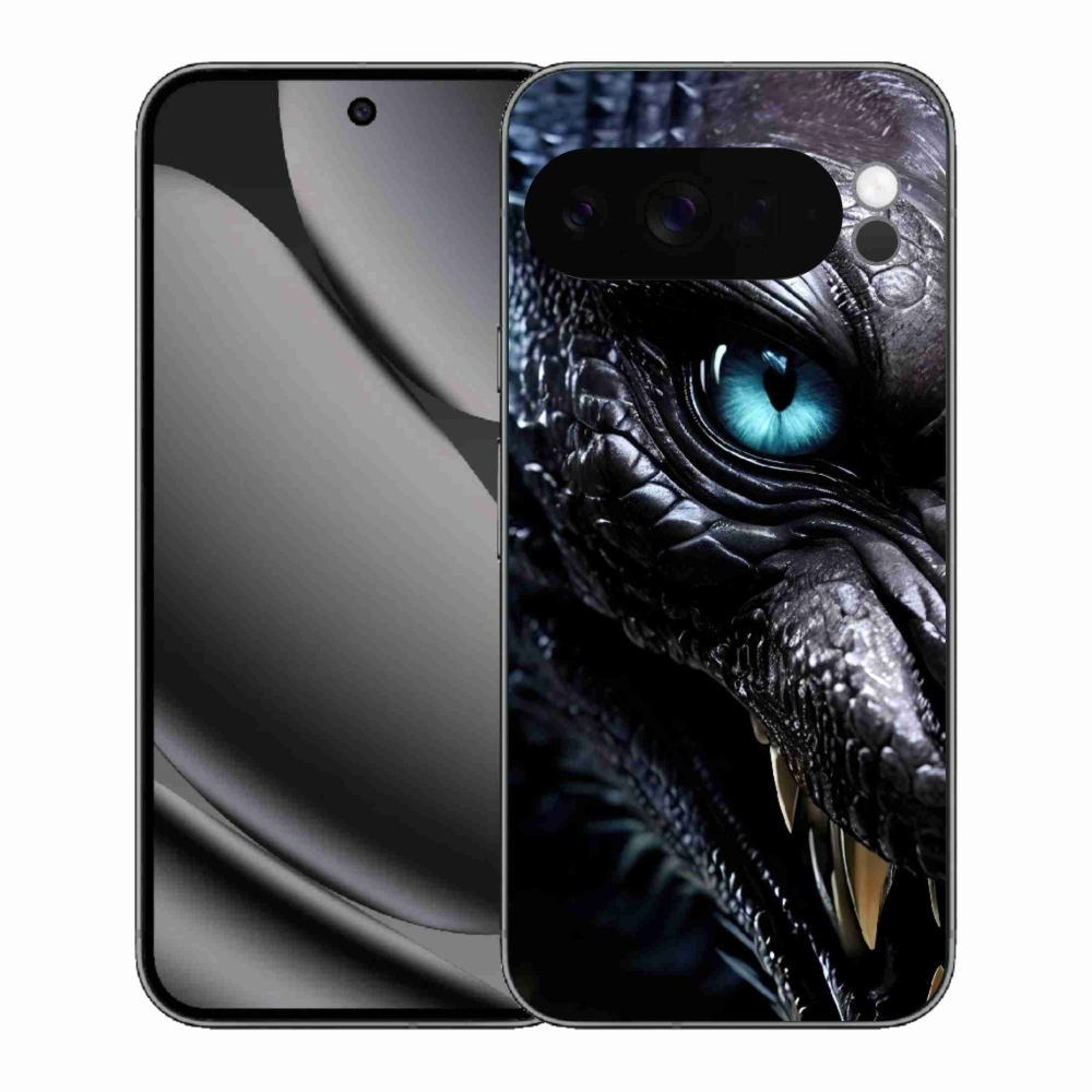 Gelový kryt mmCase na Google Pixel 10 Pro XL - dračí pohled