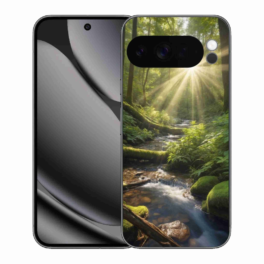 Gelový kryt mmCase na Google Pixel 10 Pro XL - hlubina lesa