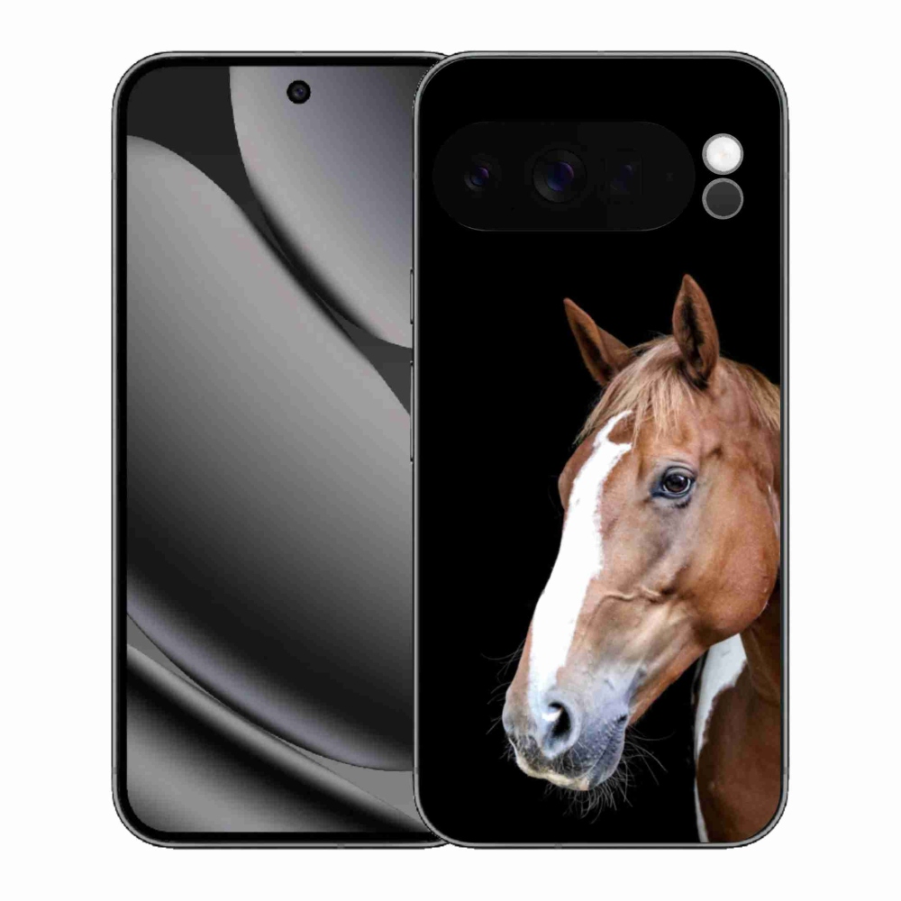 Gelový kryt mmCase na Google Pixel 10 Pro XL - hnědý kůň 3