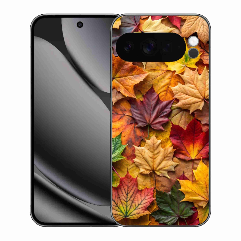 Gelový kryt mmCase na Google Pixel 10 Pro XL - javorové listy 2