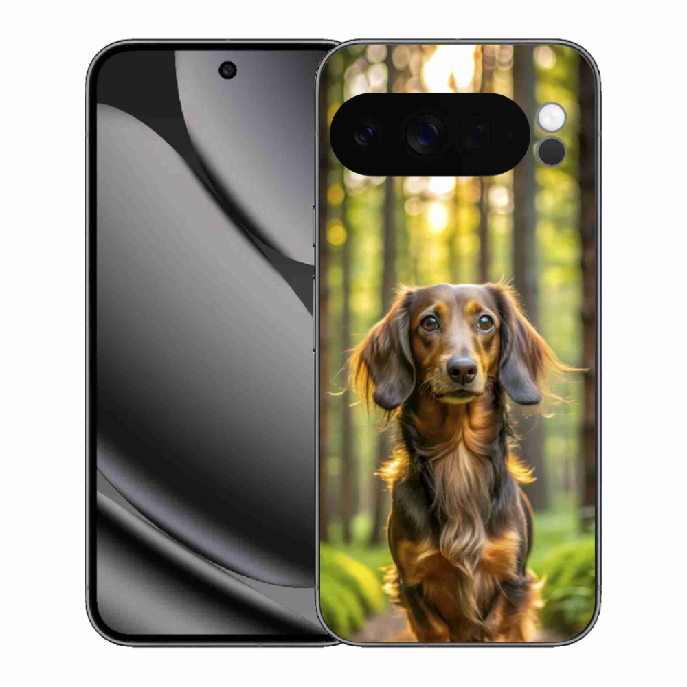 Gelový kryt mmCase na Google Pixel 10 Pro XL - jezevčík 4