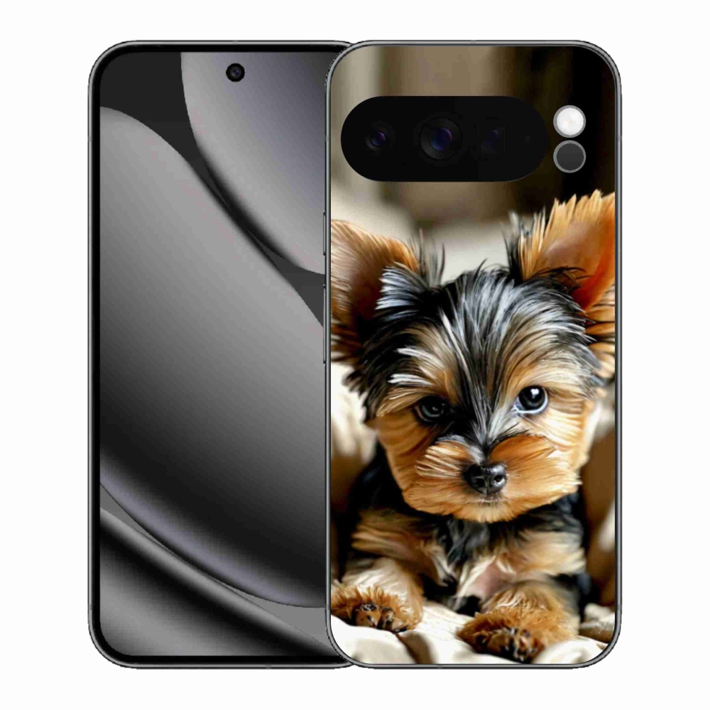 Gelový kryt mmCase na Google Pixel 10 Pro XL - jorkšír 11