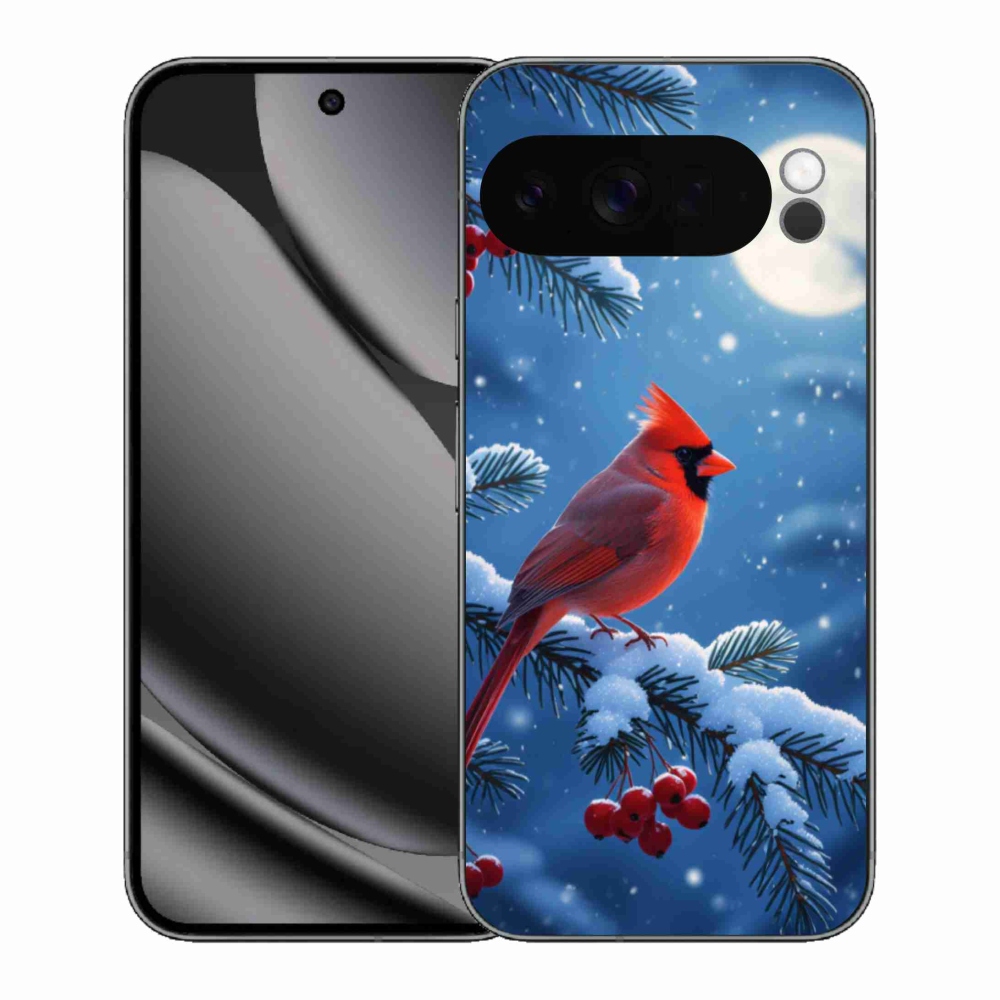 Gelový kryt mmCase na Google Pixel 10 Pro XL - kardinál červený