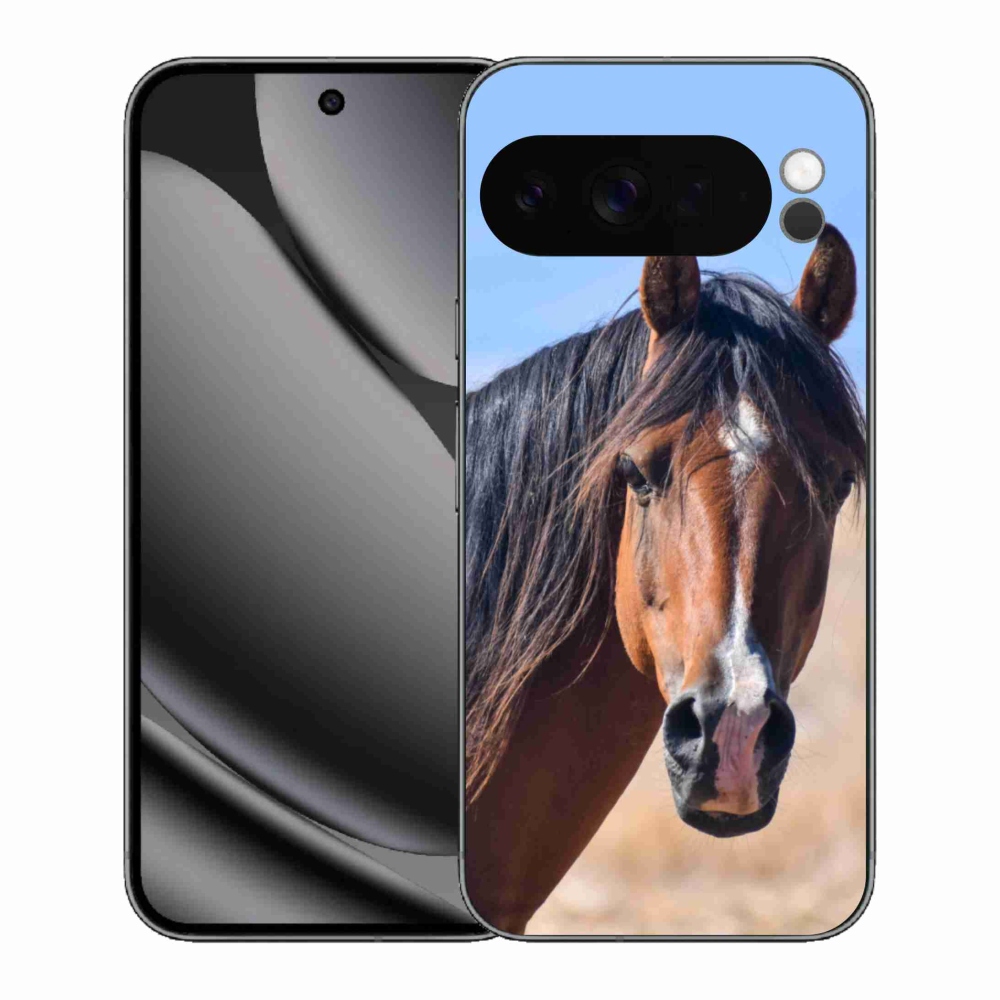 Gelový kryt mmCase na Google Pixel 10 Pro XL - klidný kůň