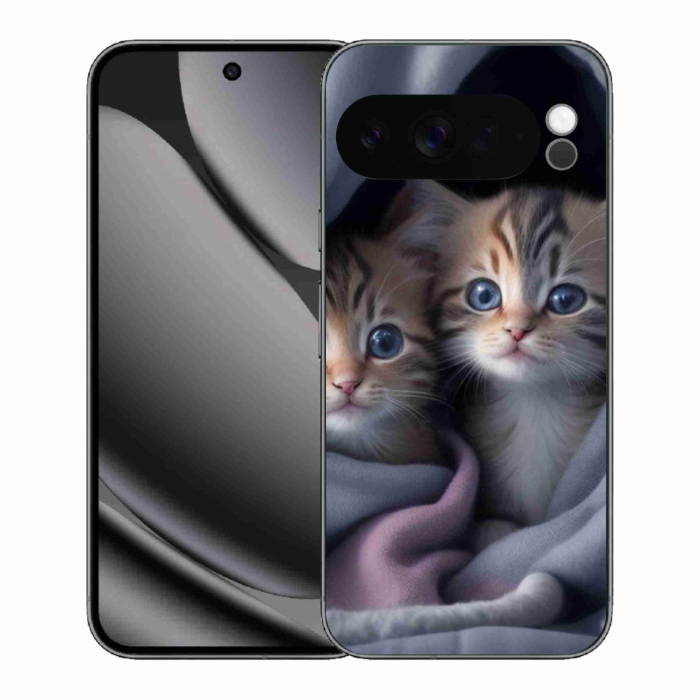 Gelový kryt mmCase na Google Pixel 10 Pro XL - kočičí duo 2