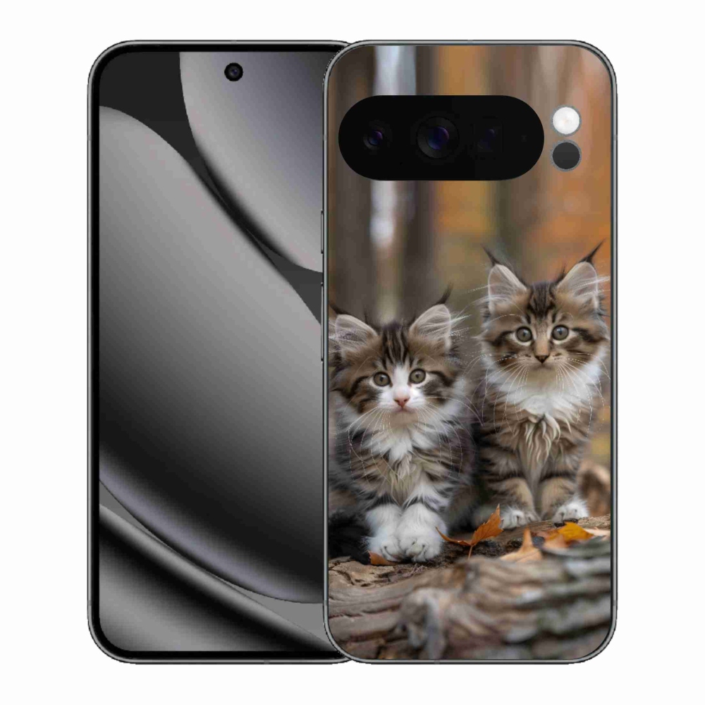 Gelový kryt mmCase na Google Pixel 10 Pro XL - kočičí duo 3