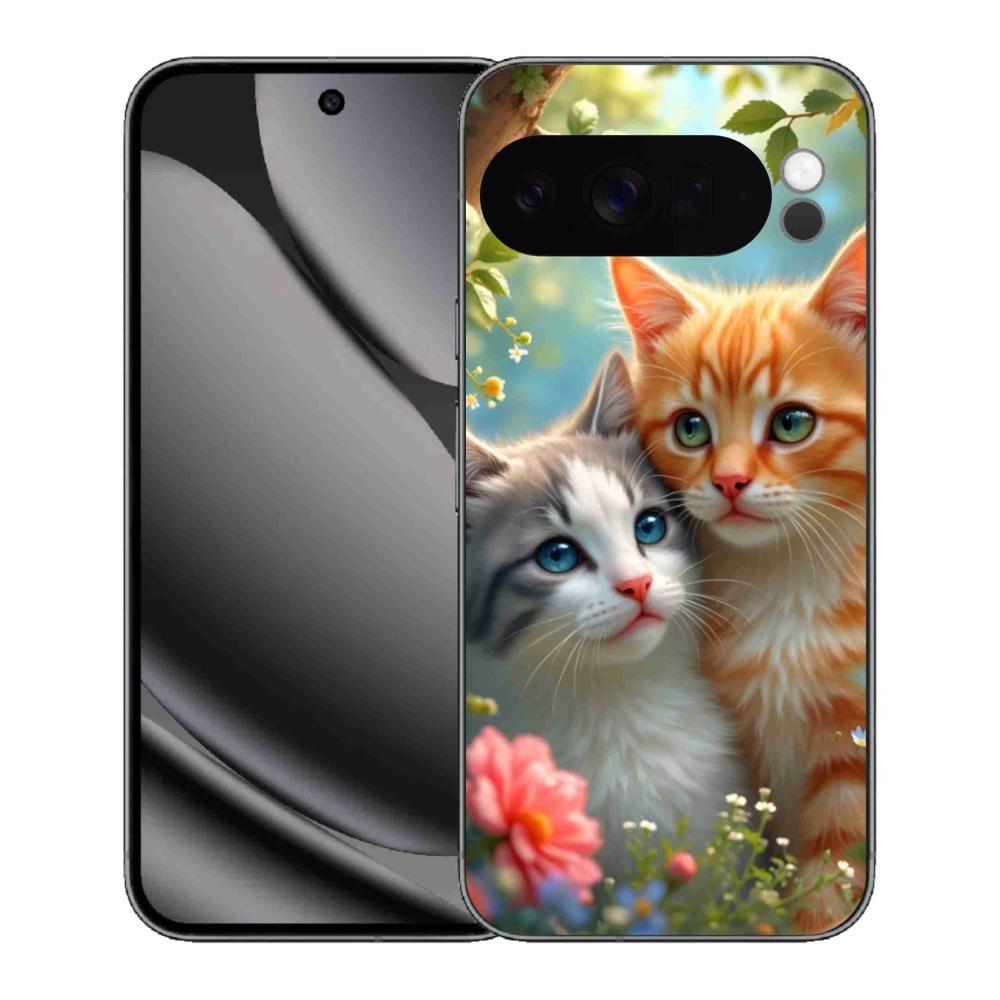 Gelový kryt mmCase na Google Pixel 10 Pro XL - kočičí láska 2