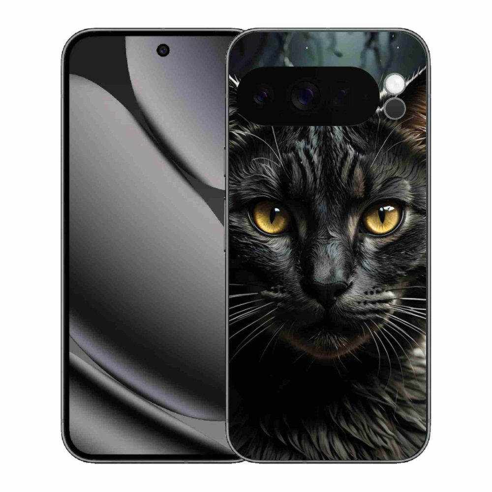 Gelový kryt mmCase na Google Pixel 10 Pro XL - kočičí pohled 3