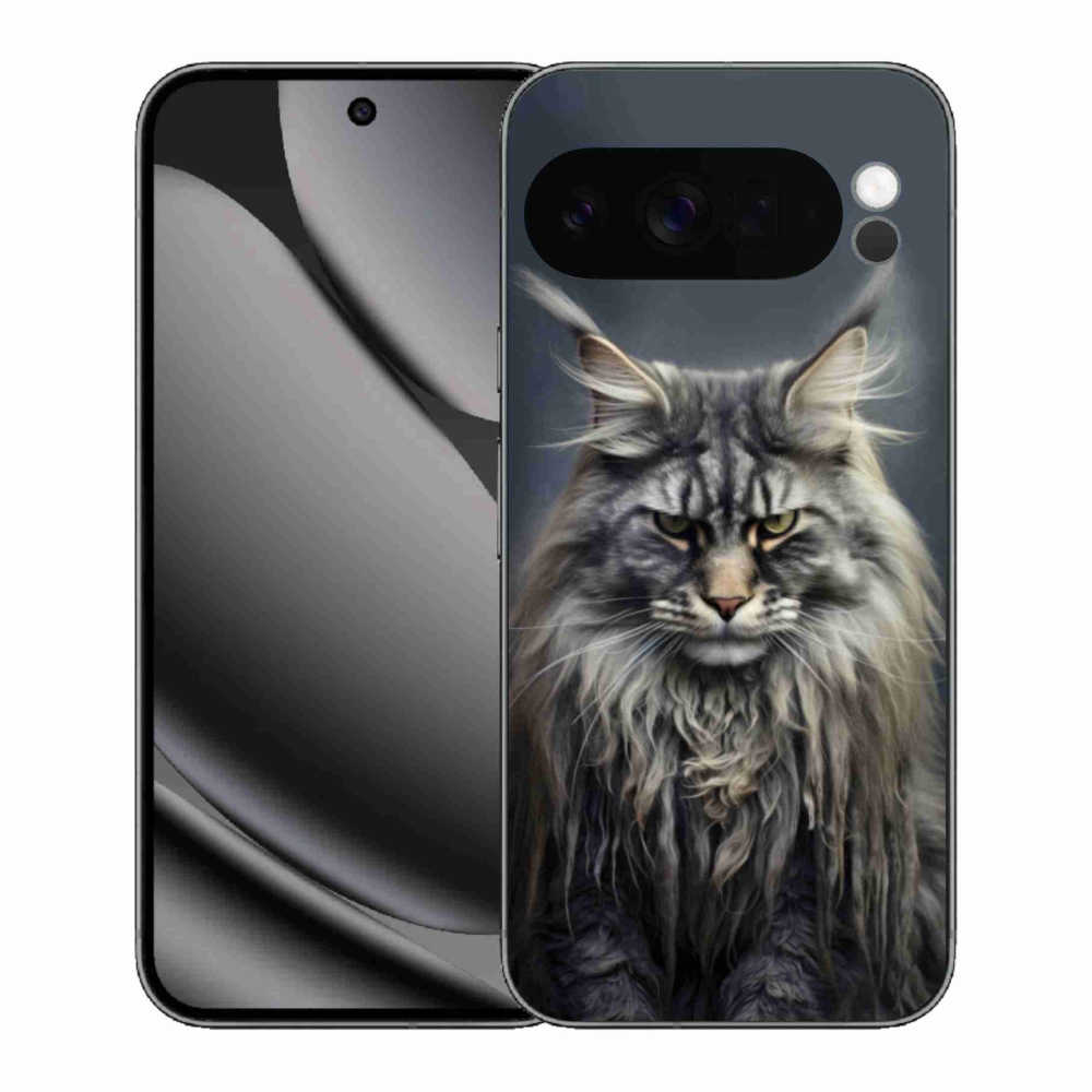 Gelový kryt mmCase na Google Pixel 10 Pro XL - kočíčí pohled 4