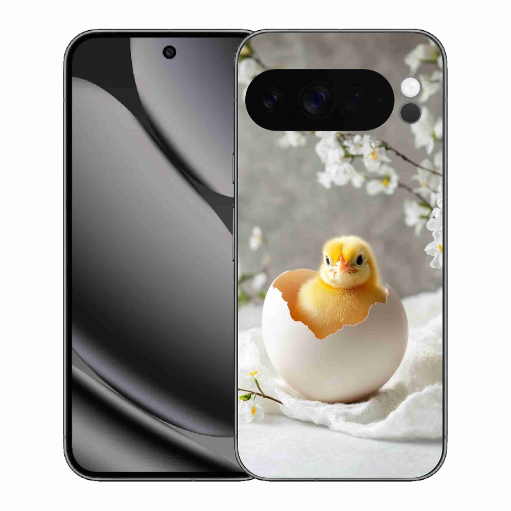 Gelový kryt mmCase na Google Pixel 10 Pro XL - kuřátko