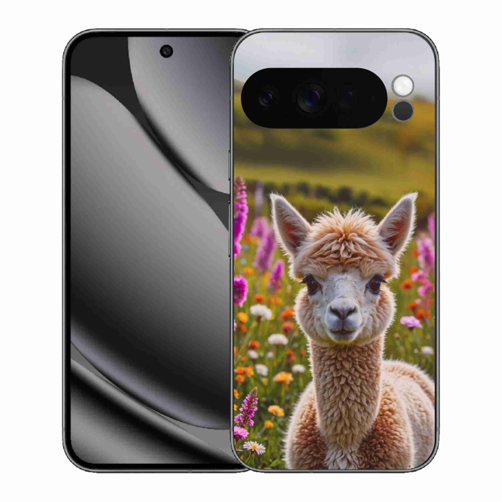 Gelový kryt mmCase na Google Pixel 10 Pro XL - lama na louce