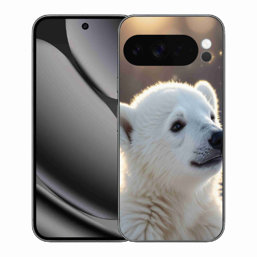 Gelový kryt mmCase na Google Pixel 10 Pro XL - lední medvěd