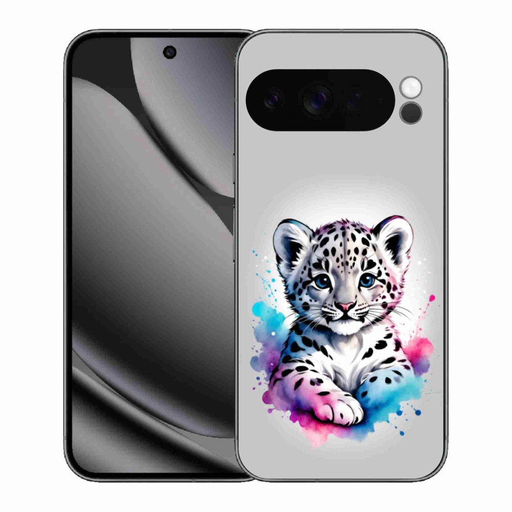 Gelový kryt mmCase na Google Pixel 10 Pro XL - levhartí mládě