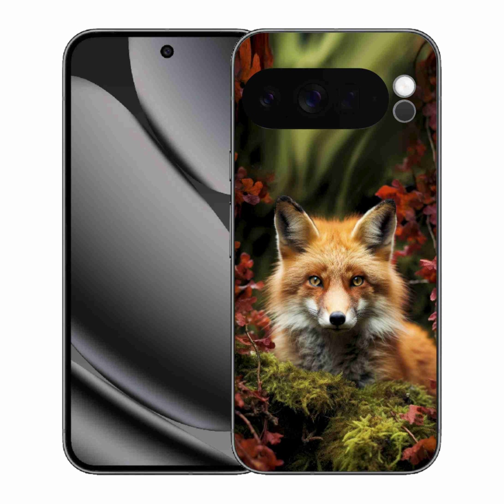Gelový kryt mmCase na Google Pixel 10 Pro XL - liška v lese