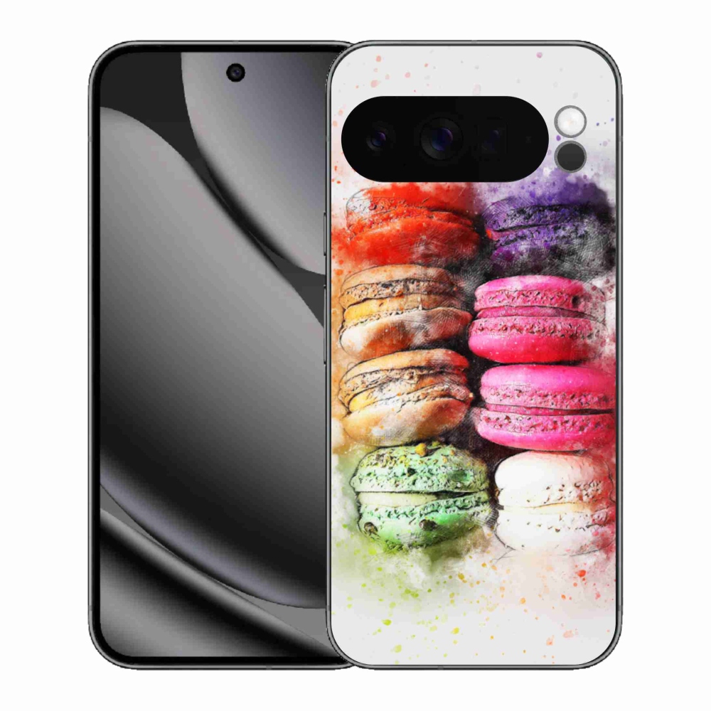 Gelový kryt mmCase na Google Pixel 10 Pro XL - makrónky