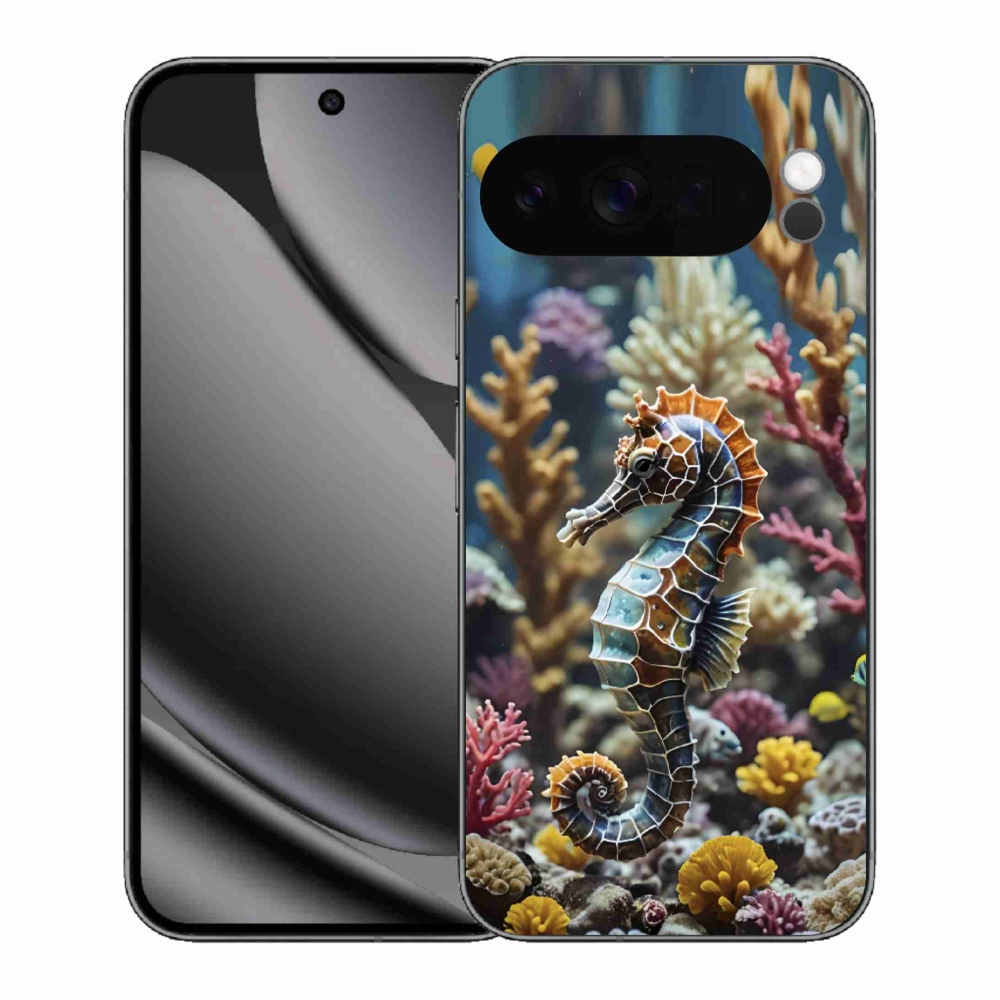 Gelový kryt mmCase na Google Pixel 10 Pro XL - mořský koník 2