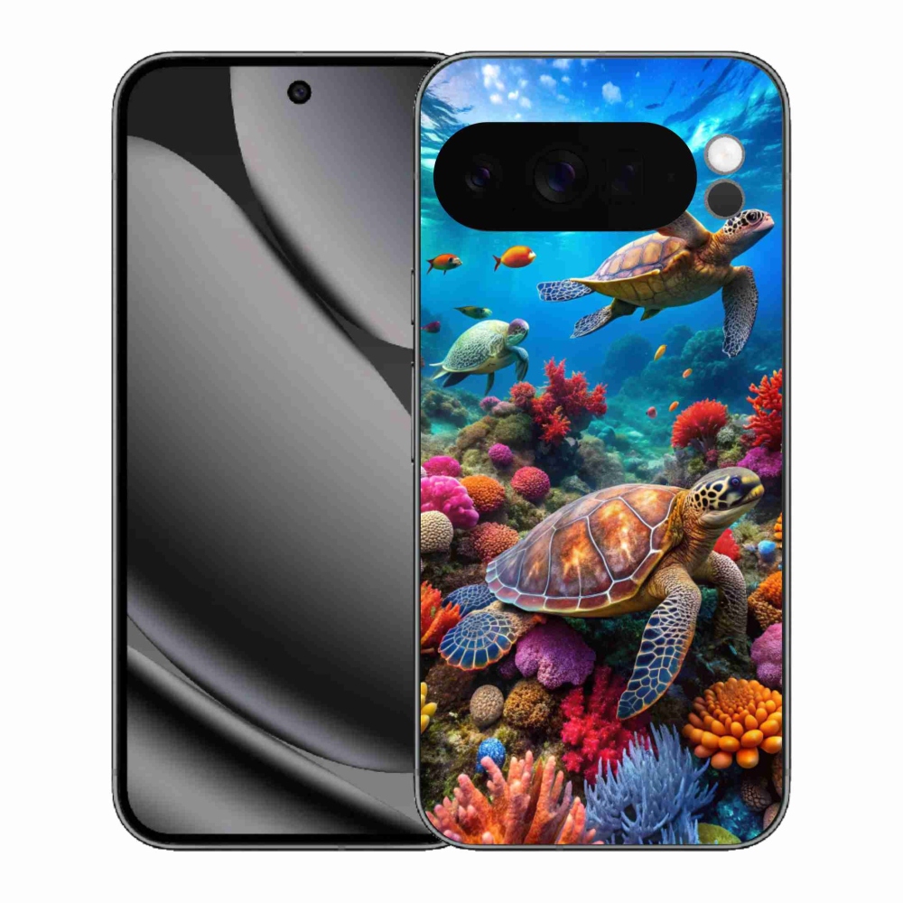 Gelový kryt mmCase na Google Pixel 10 Pro XL - mořský svět 2