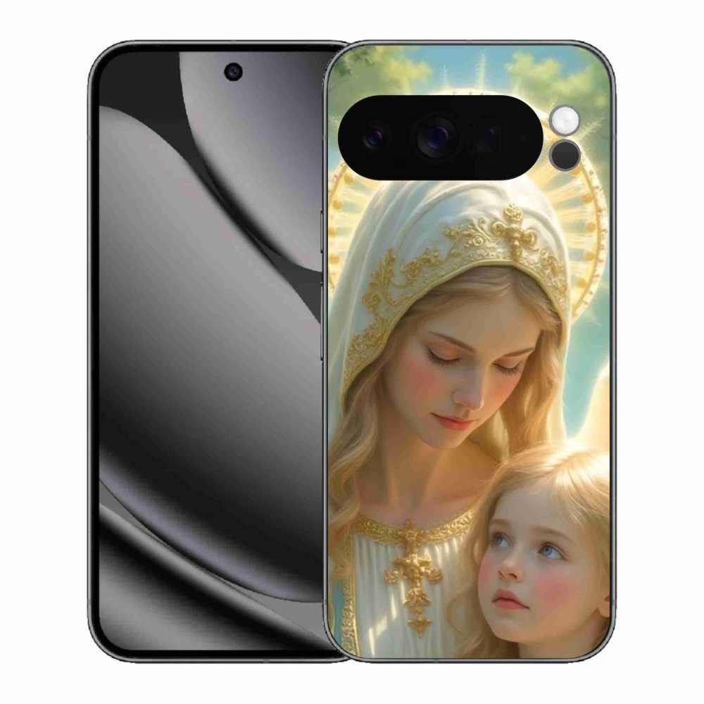 Gelový kryt mmCase na Google Pixel 10 Pro XL - náboženský motiv 2