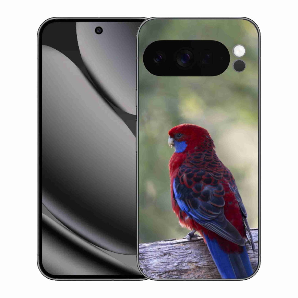 Gelový kryt mmCase na Google Pixel 10 Pro XL - papoušek rosela